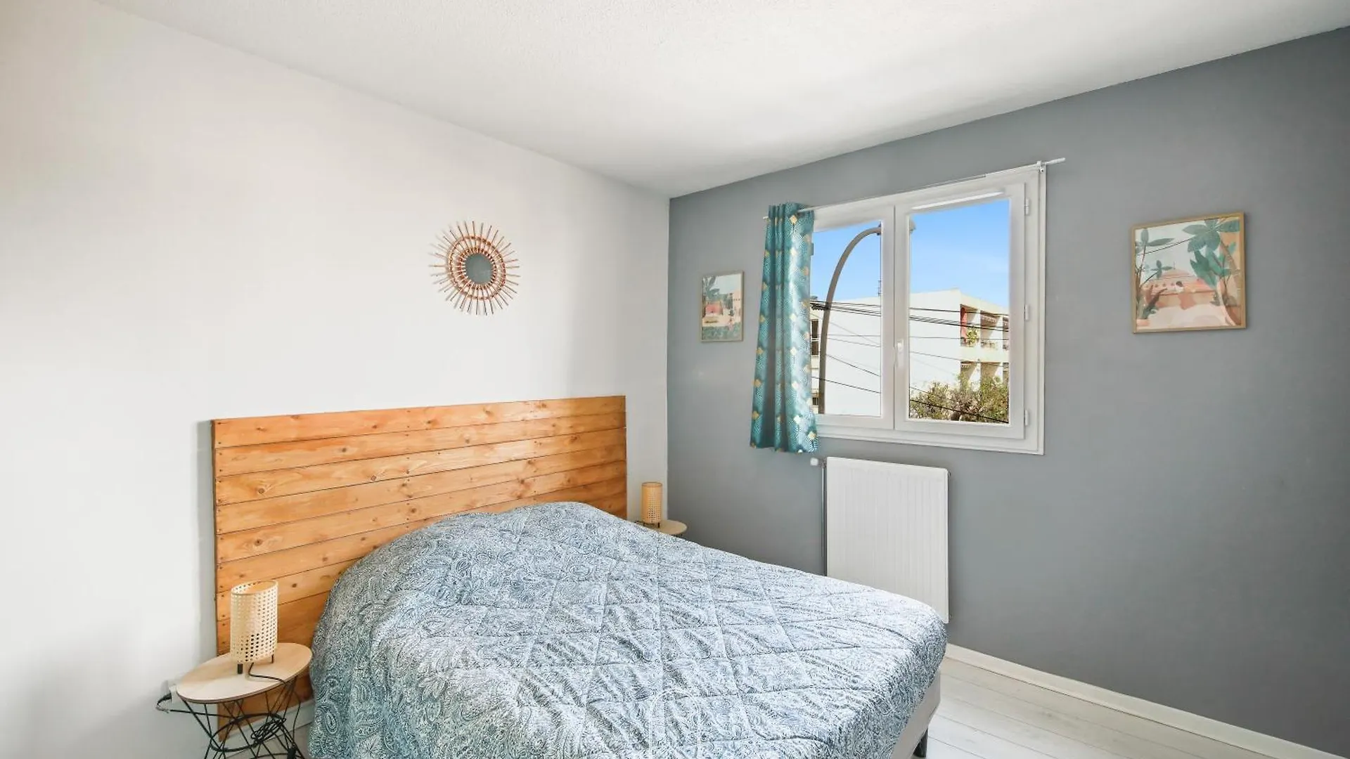 Hyeres Proche Centre - Appartement 1 Chambre Clim Pk Wifi By Hc Apartamento